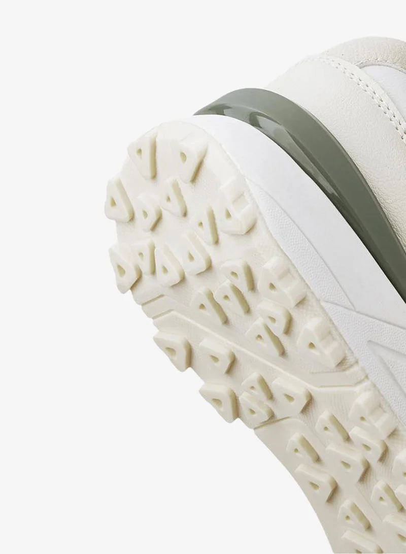 Lee Cooper GREEN Women's Panelled Lace-Up Sneakers for Women | Best Price UAE